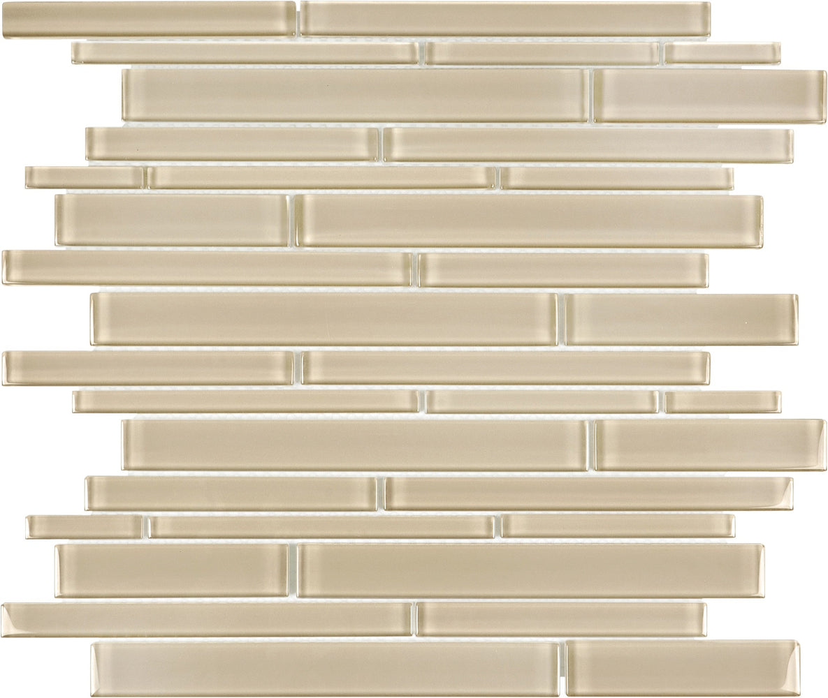 Essentials Glass Random Strip Flooring by Chesapeake